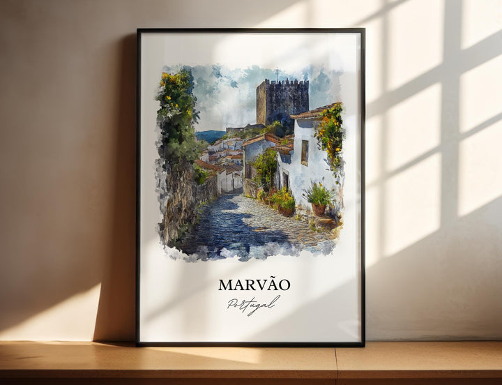 Marvão welcomes every visitor with cobblestone lanes and majestic castle views high above the countryside.
