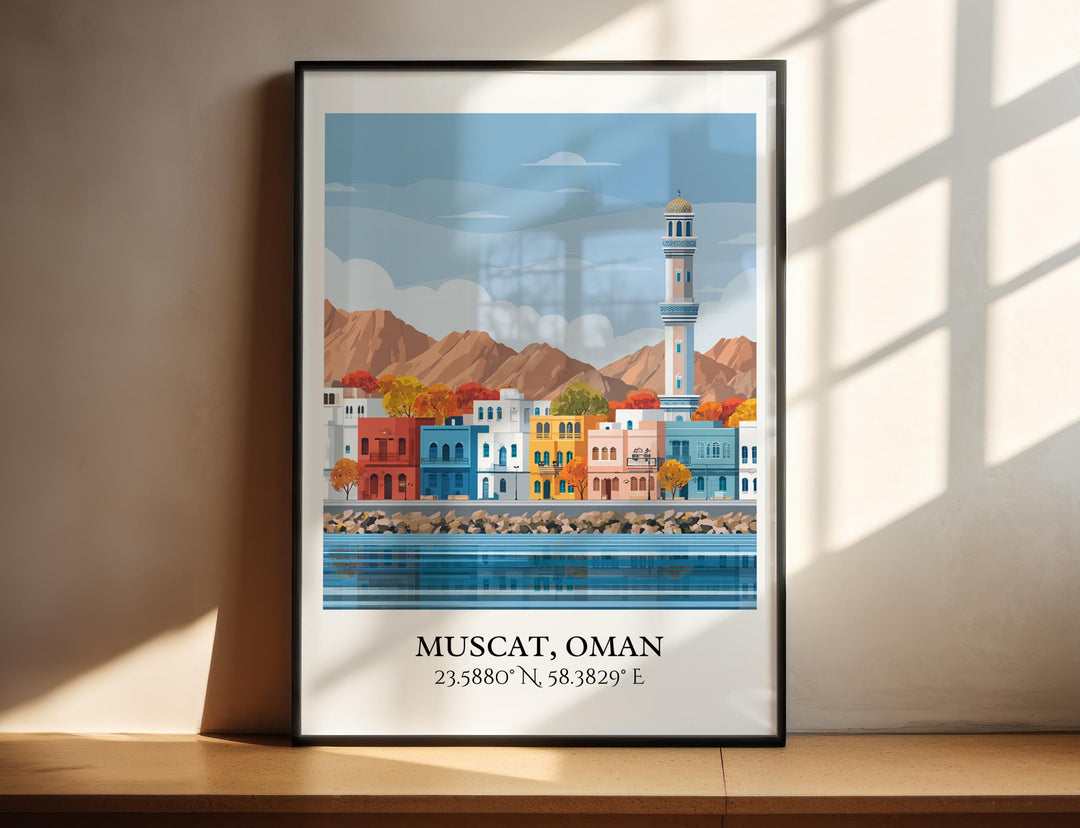 Mountain vistas meet a welcoming shoreline.