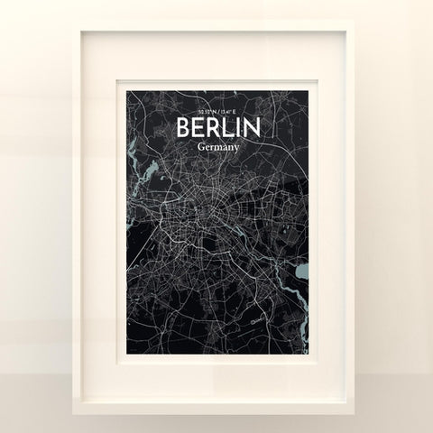 Berlin City Map Poster – Detailed Art Print of Berlin, Germany for Home Decor, Office Decor, Travel Art, and Unique Gifts