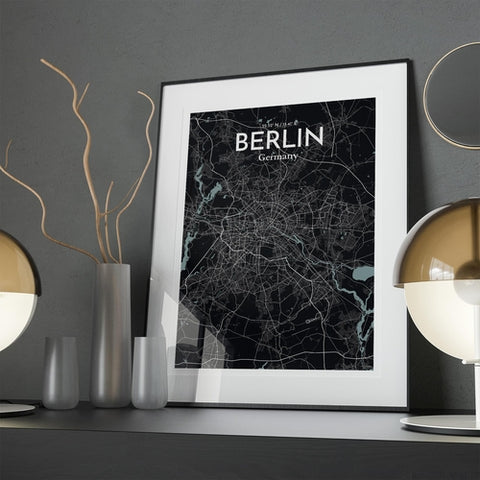 Berlin City Map Poster – Detailed Art Print of Berlin, Germany for Home Decor, Office Decor, Travel Art, and Unique Gifts