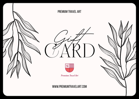 Premium Travel Art Gift Card