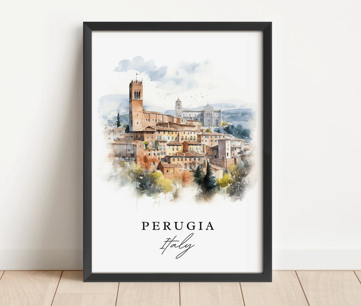Hilltop streets invite peaceful Italian moments.