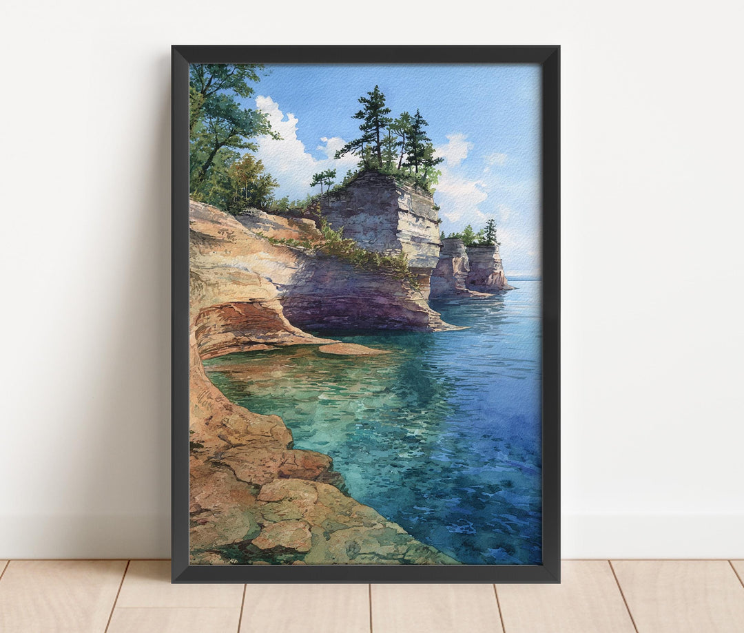 Pictured Rocks National Lakeshore amazes every traveler with colorful cliffs and unforgettable adventures beside Lake Superior.