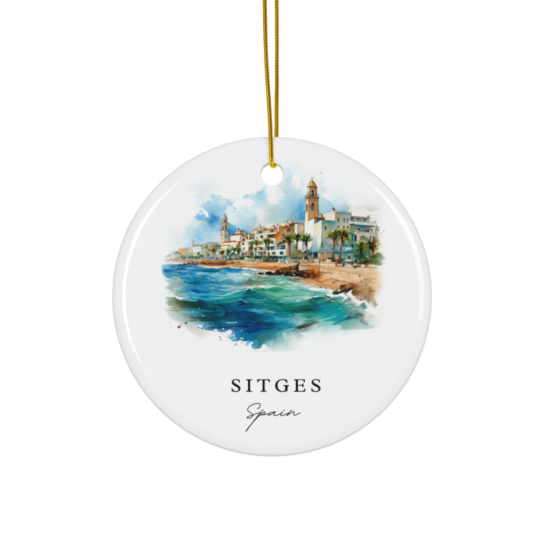 A picturesque Mediterranean town known for its sandy beaches, charming old quarter, and iconic seaside church overlooking the sparkling Catalan coast.