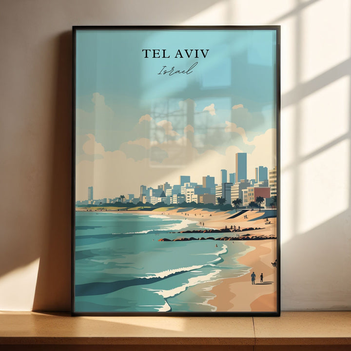 Sunlit shores meet vibrant city life.