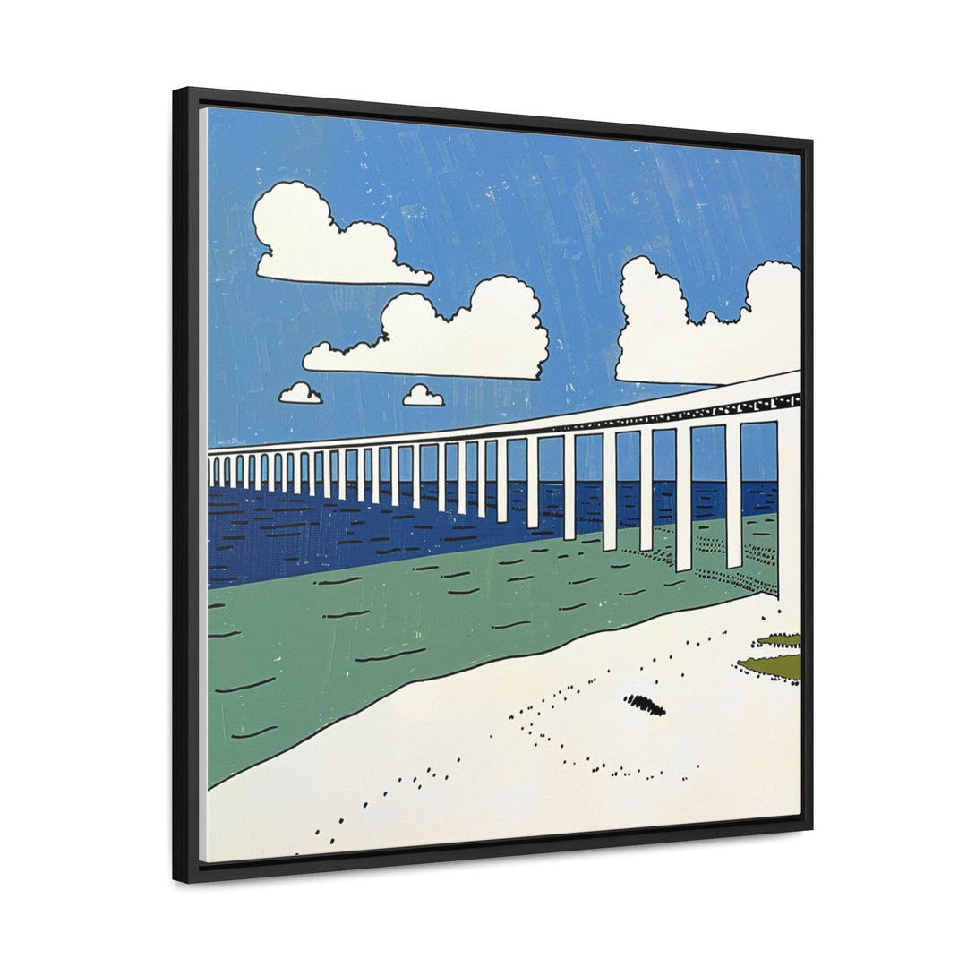 Florida Keys Art, 7 Mile Bridge Print, Unique Florida Keys Art, Islamorada Florida Gift, Travel Poster, Housewarming Gift