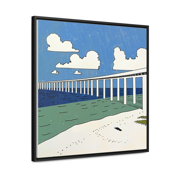 Florida Keys Art, 7 Mile Bridge Print, Unique Florida Keys Art, Islamorada Florida Gift, Travel Poster, Housewarming Gift