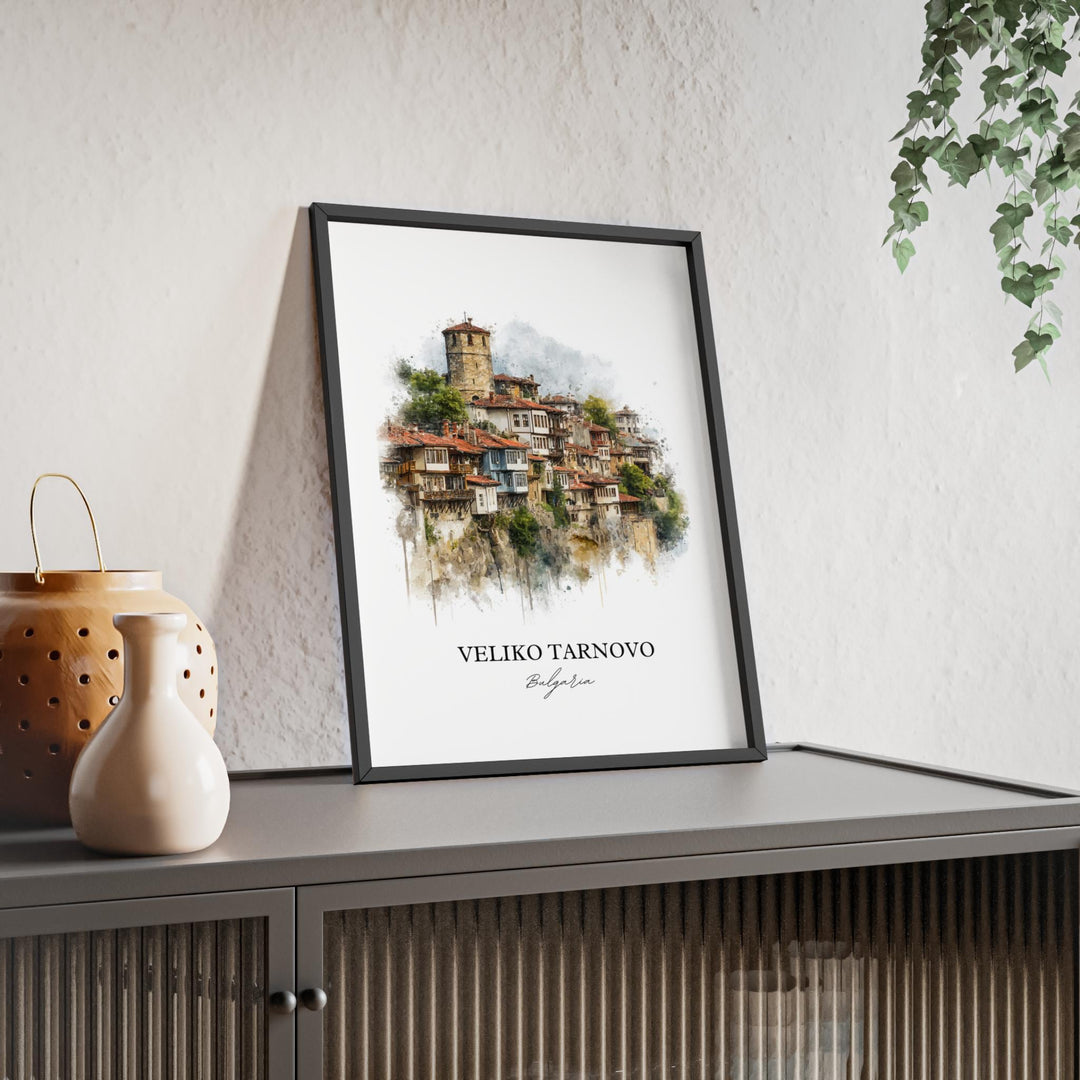 Veliko Tarnovo, Bulgaria – Watercolor Art Print