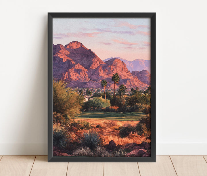 Phoenix, Arizona, USA – Watercolor Art Print