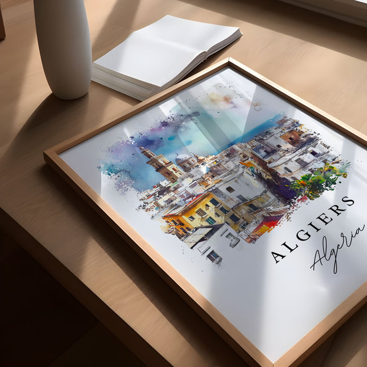 Algiera Wall Art - Algeria Print