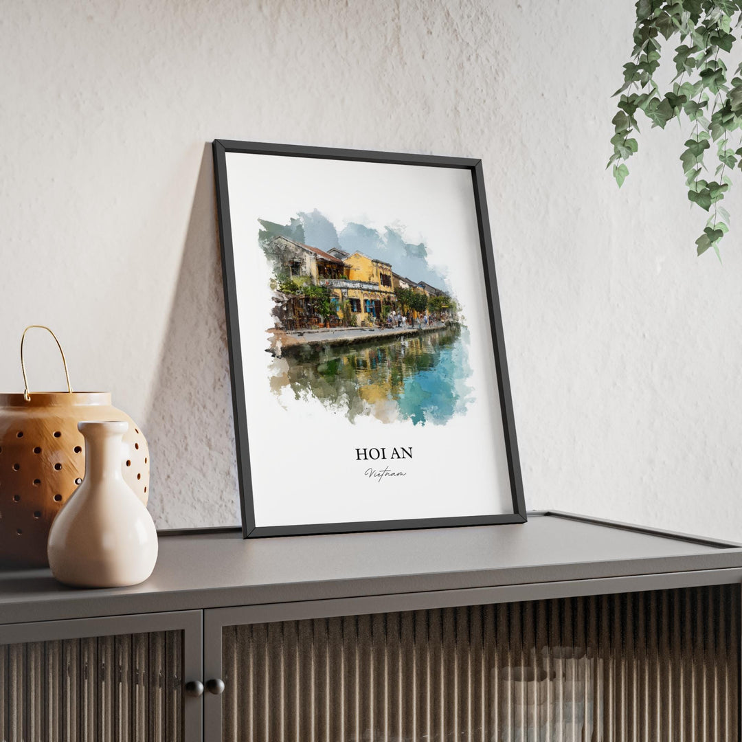 Hoi An, Vietnam – Watercolor Art Print