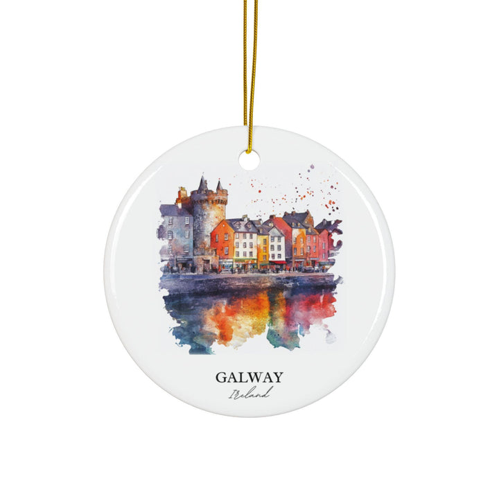 Galway Ireland Ornament: Unique Galway Souvenir, Galway Xmas Decor, and Authentic Galway Ireland Gift