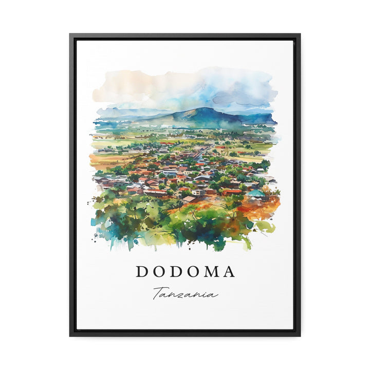 Dodoma Tanzania wall art - Tanzania, Dodoma print, Dodoma Wedding gift, Birthday present, Custom Text, Perfect Gift