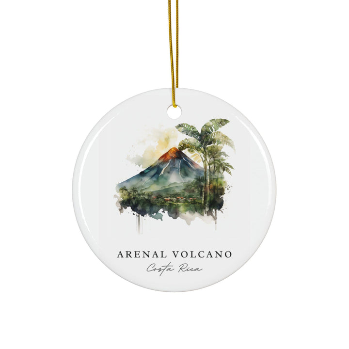 Arenal Volcano, Costa Rica Christmas Ornament