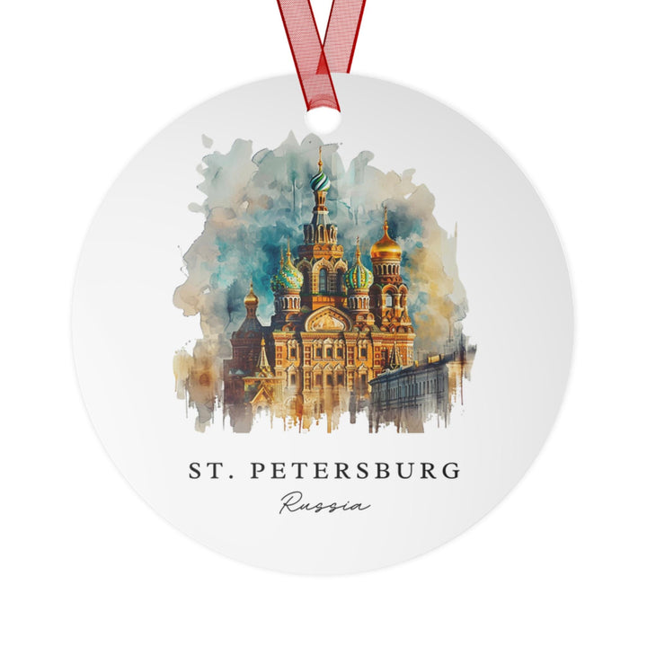 St Petersburg Russia Ornament: Unique St Petersburg Souvenir, St Petersburg Xmas Decor, and Authentic Kremlin Gift