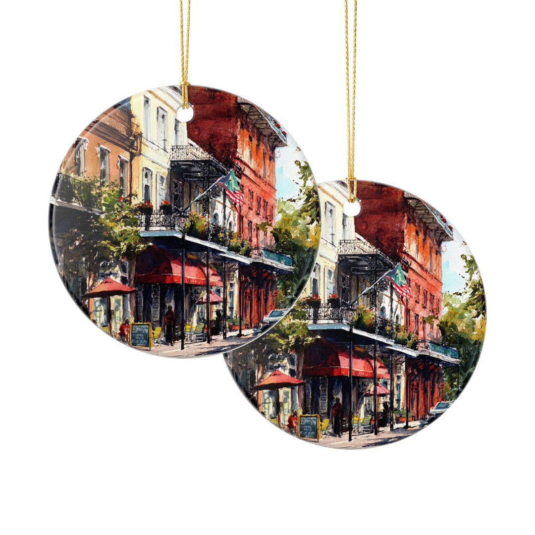 New Orleans Ornament: Unique NoLa Souvenir, New Orleans Xmas Decor, and Authentic Louisiana Gift