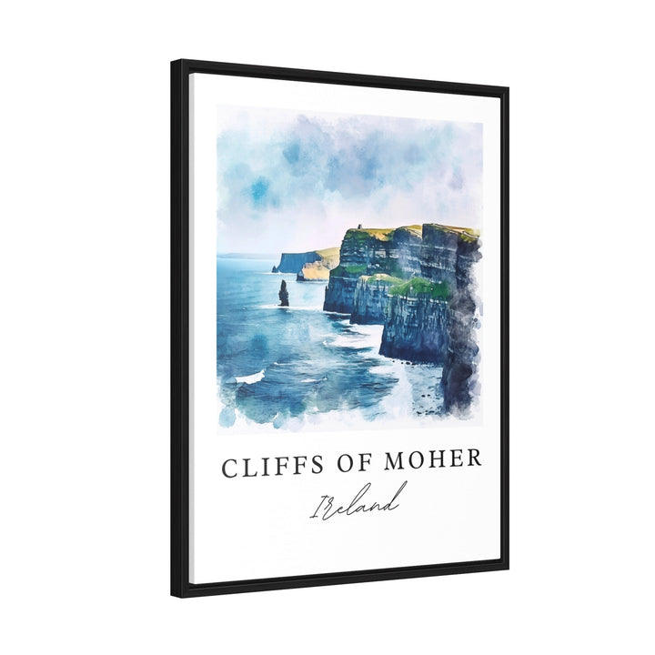 Cliffs of Moher wall art - Ireland, Cliffs of Moher print, Cliffs of Moher Wedding gift, Birthday present, Custom Text, Perfect Gift