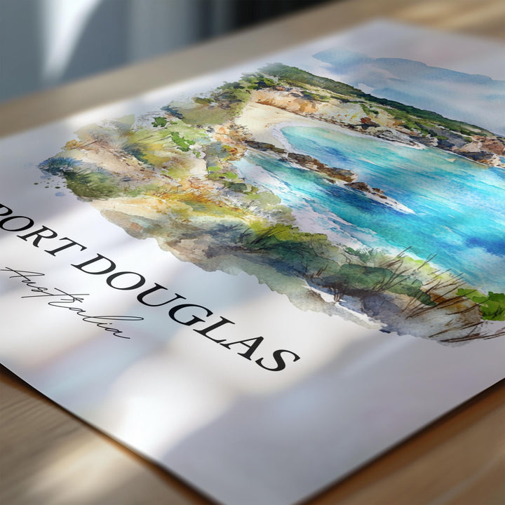 Port Douglas, Australia – Watercolor Art Print