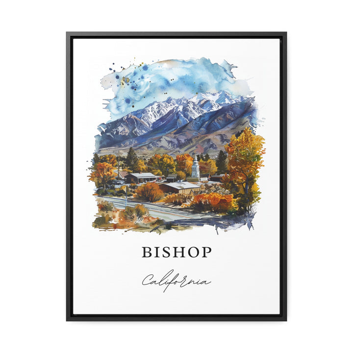 Bishop, California – Watercolor Art Print