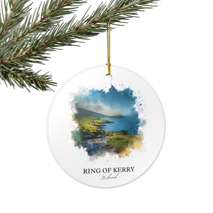 Ring of Kerry Ornament: Unique Ring of Kerry Souvenir, Ring of Kerry Xmas Decor, and Authentic Ring of Kerry Ireland Gift