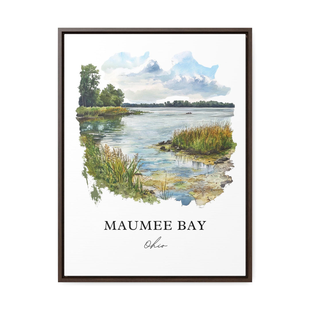 Maumee Bay Wall Art - Ohio Print