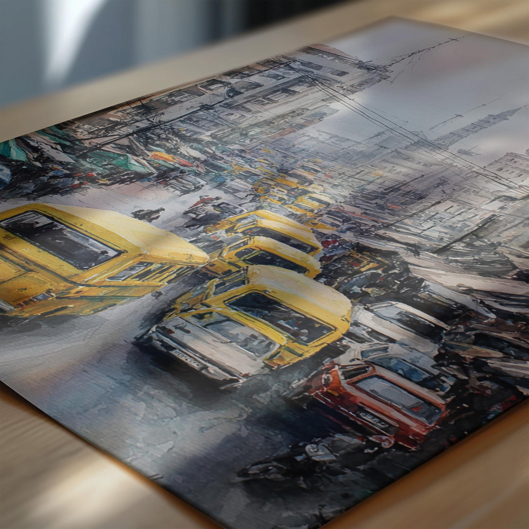 Lagos, Nigeria – Watercolor Art Print
