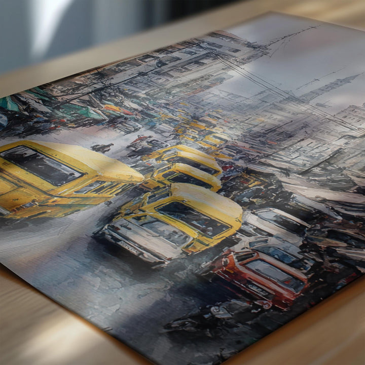 Lagos, Nigeria – Watercolor Art Print