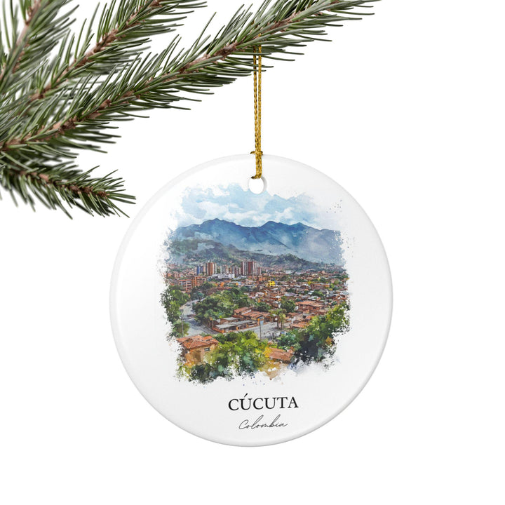 Cucuta Colombia Ornament: Unique Cucuta Souvenir, Cucuta Xmas Decor, and Authentic Cucuta Colombia Gift