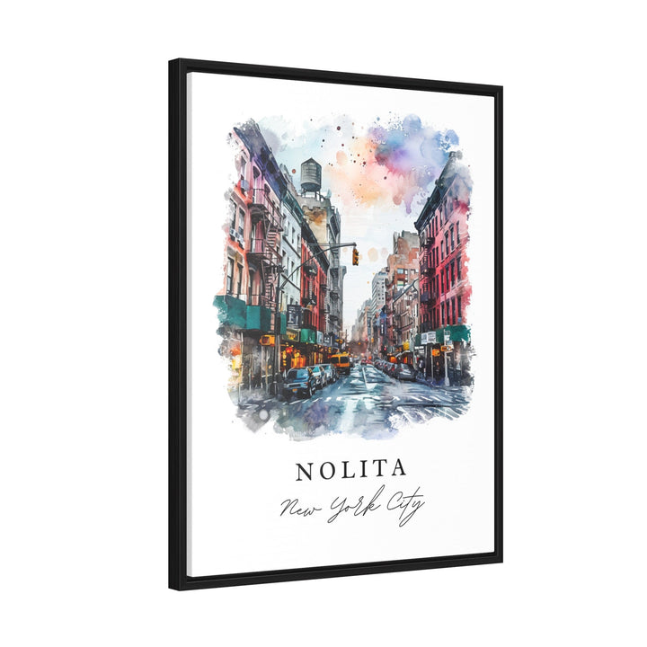 Nolita NYC wall art - Downtown Manhattan, Nolita print, Nolita NYC Wedding gift, Birthday present, Custom Text, Perfect Gift