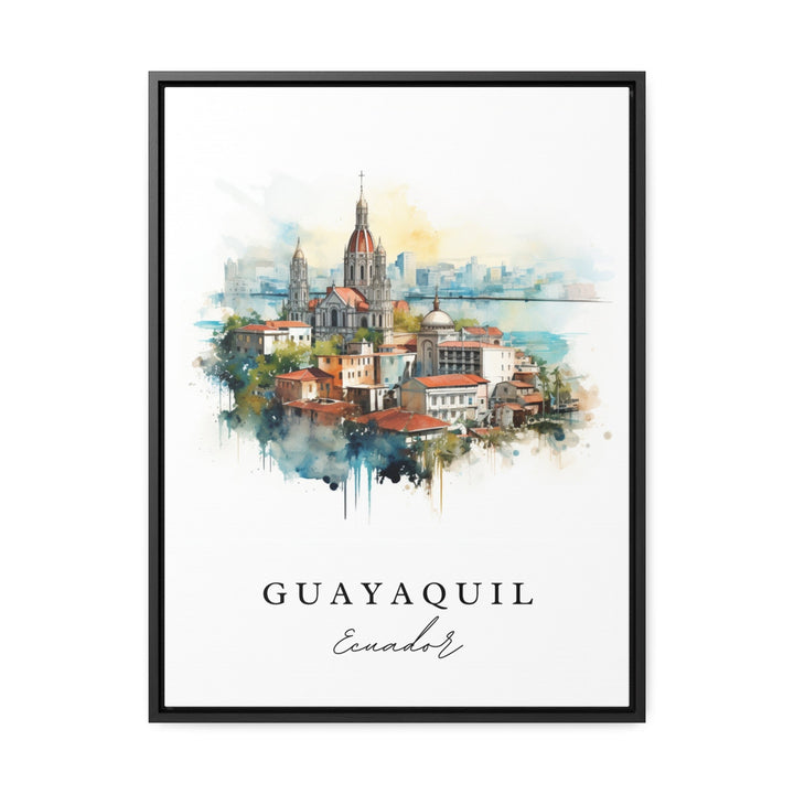 Guayaquil Ecuador wall art - Ecuador, Guayaquil poster, Guayaquil Wedding gift, Galapagos Birthday present, Custom Text, Personalized Gift