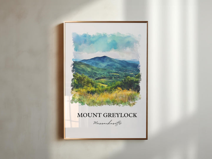 Mount Greylock Wall Art - Massachusetts Print