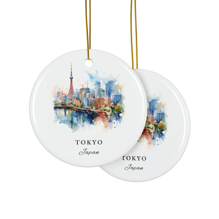 Tokyo Japan Ornament: Unique Tokyo Souvenir, Tokyo Japan Decor, and Authentic Tokyo Japan Gift