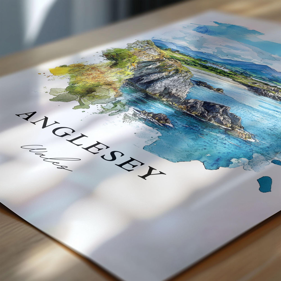 Isle of Angelesey Wall Art - Scotland UK Print