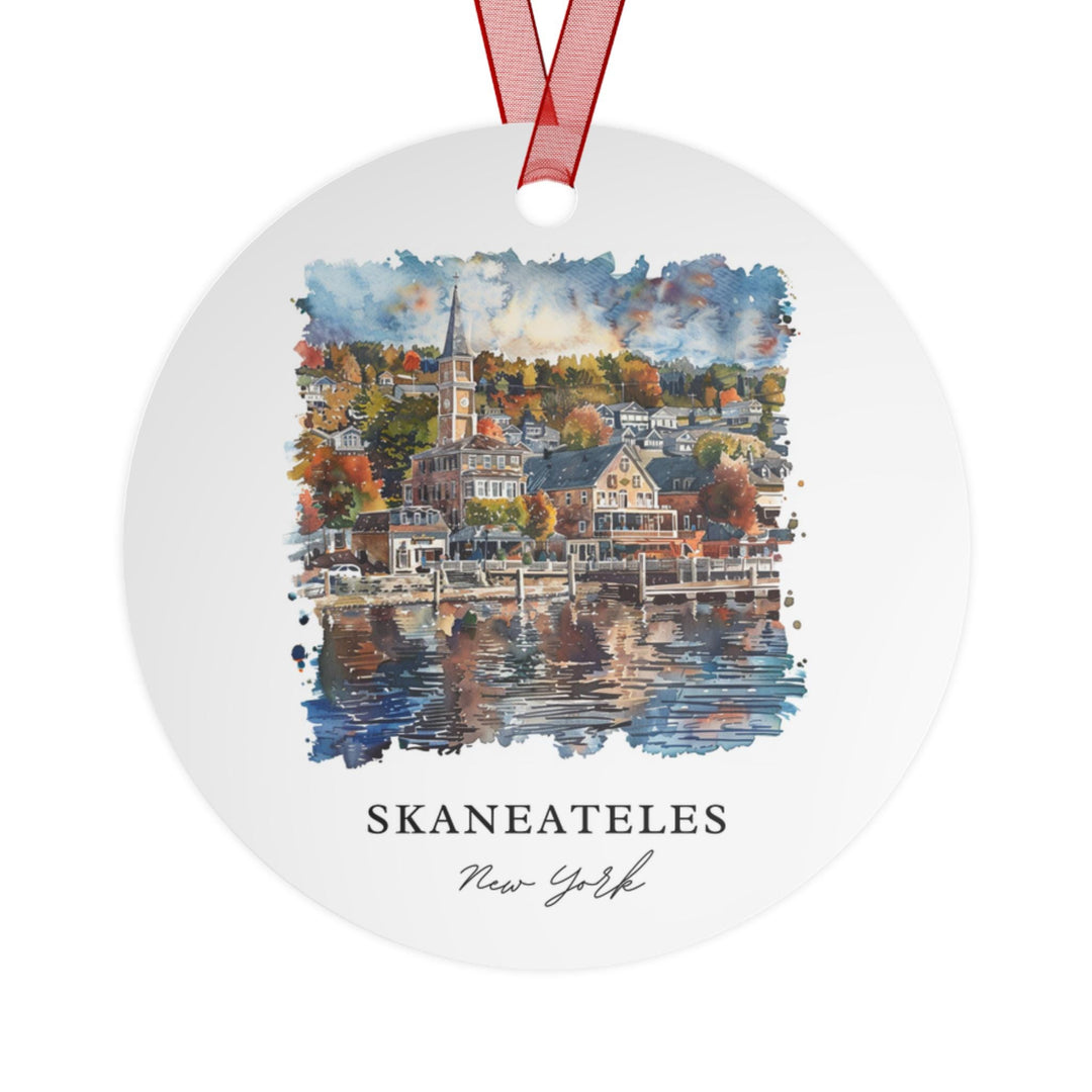 Skaneateles NY Ornament: Unique Skaneateles Souvenir, Skaneateles Xmas Decor, and Authentic Skaneateles NY Gift