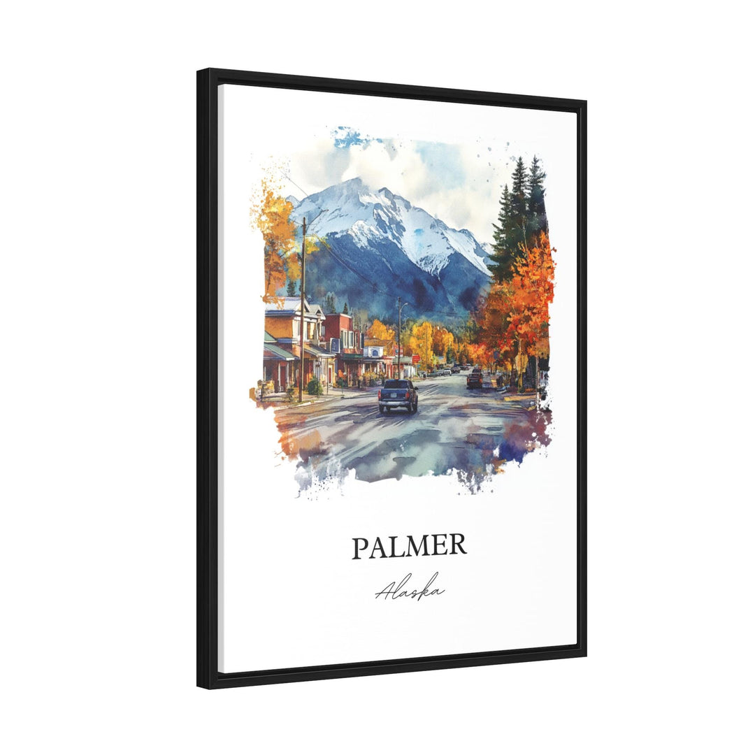 Palmer AK Wall Art - Alaska Print