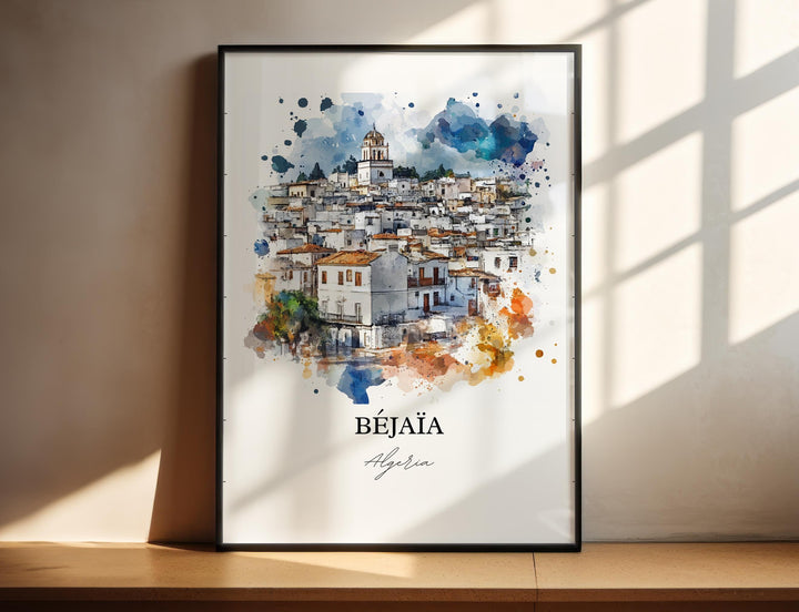 Bejaia Wall Art - Algeria Print