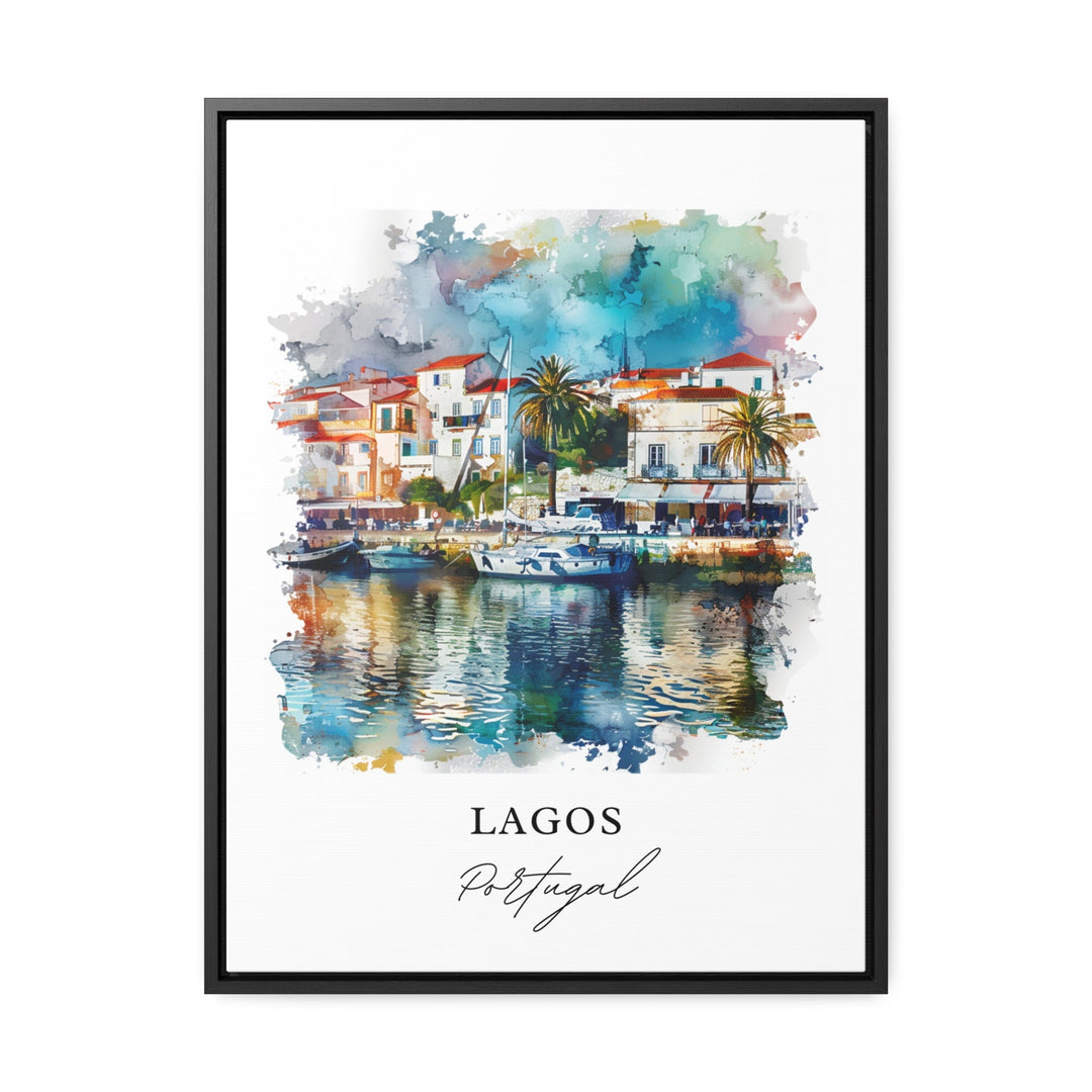 Lagos, Portugal – Watercolor Art Print