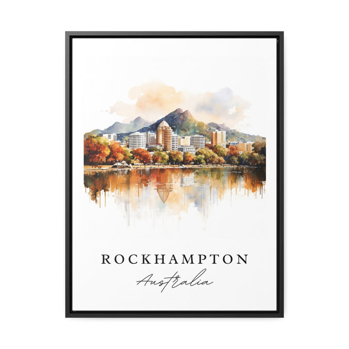 Rockhampton wall art - Queensland, Rockhampton Citiy Print, Rockhampton Wedding gift, Birthday present, Custom Text, Personalized Gift