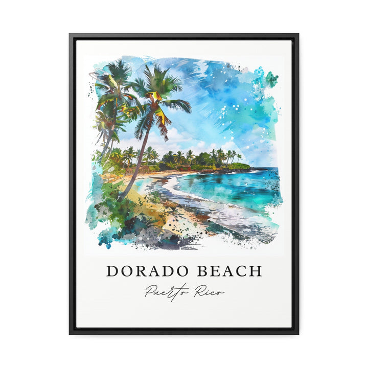 Dorado Beach PR Art, Puerto Rico Print, Dorado Wall Art, Puerto Rico Gift, Travel Print, Travel Poster, Travel Gift, Housewarming Gift