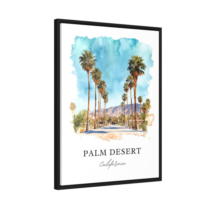 Palm Desert Wall Art - California Print