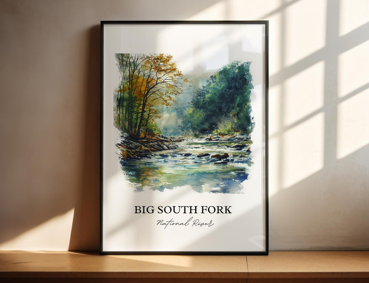 Big South Fork, USA – Watercolor Art Print