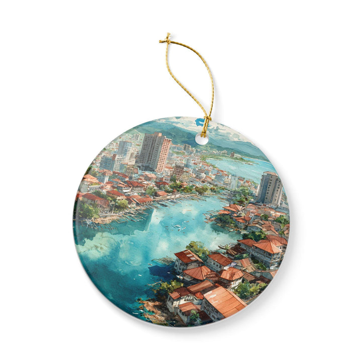Cebu Philippines Ornament: Unique Cebu Souvenir, Cebu Xmas Decor, and Authentic Cebu Philippines Gift
