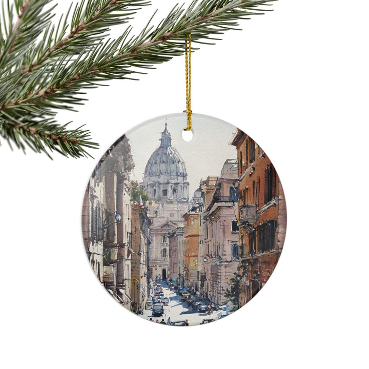 Rome Italy Ornament: Unique Rome Souvenir, Rome Xmas Decor, and Authentic Rome Italia Gift