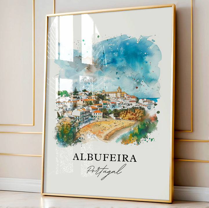 Albufeira Wall Art - Portugal Print