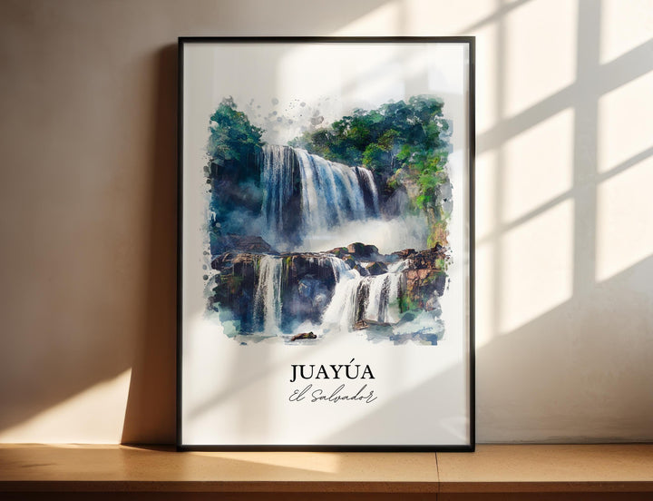 Juayúa, El Salvador – Watercolor Art Print