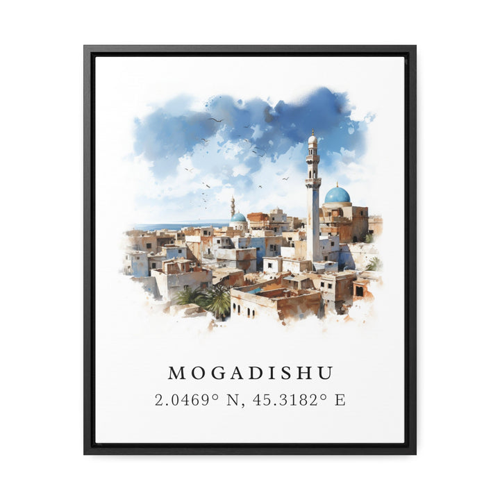 Mogadishu Somalia wall art - Somalia, Mogadishu poster, Mogadishu Wedding gift, Birthday present, Custom Text, Personalised Gift