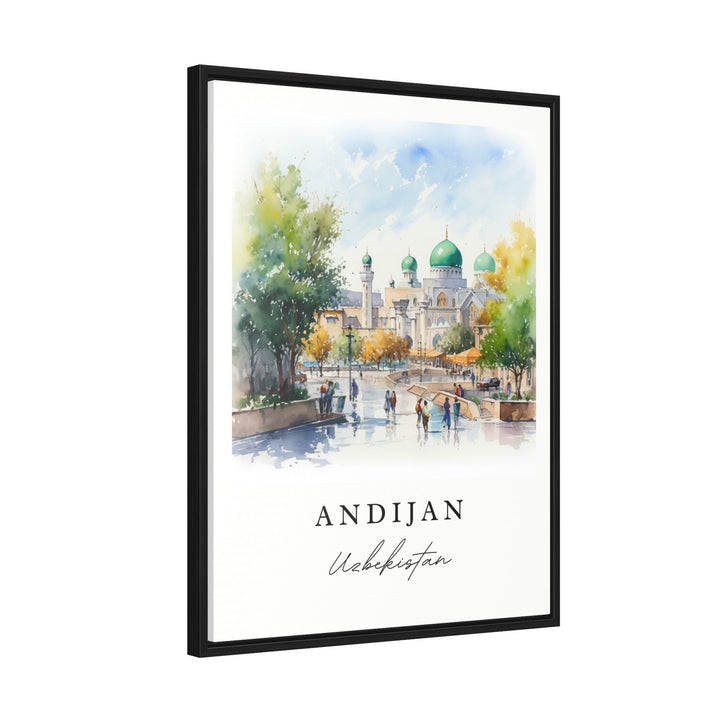 Andijan Wall Art - Uzbekistan Print