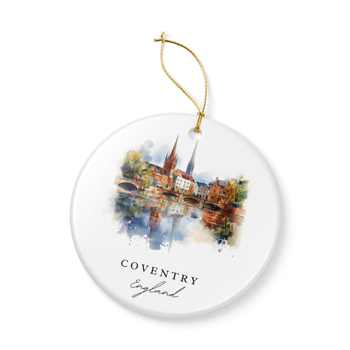 Coventry England Ornament: Unique Coventry Souvenir, Coventry Xmas Decor, and Authentic Coventry England Gift