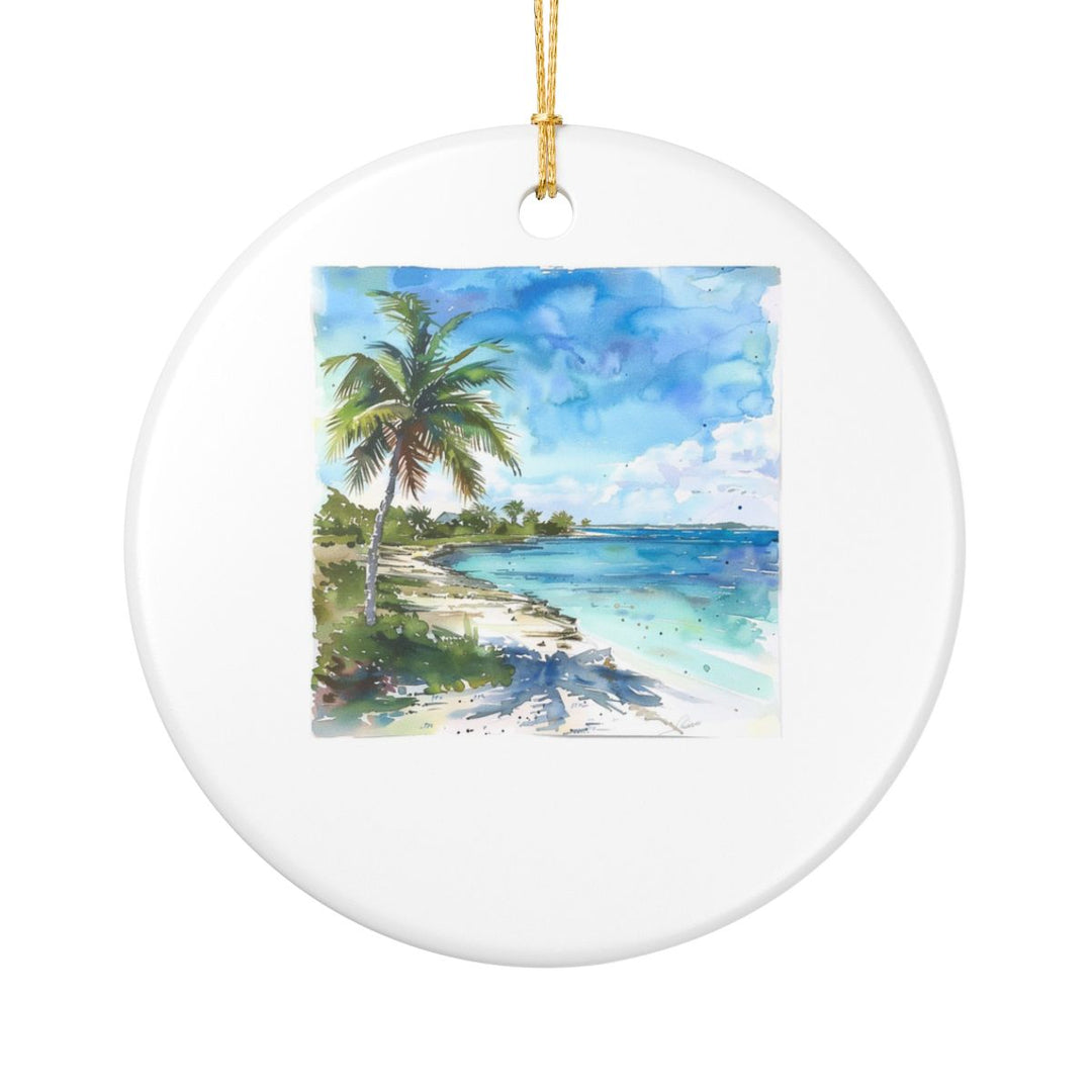 Abaco Islands Bahamas Ornament: Unique Abaco Islands Souvenir, Abaco Islands Bahamas Xmas Decor, and Authentic Abaco Islands Gift