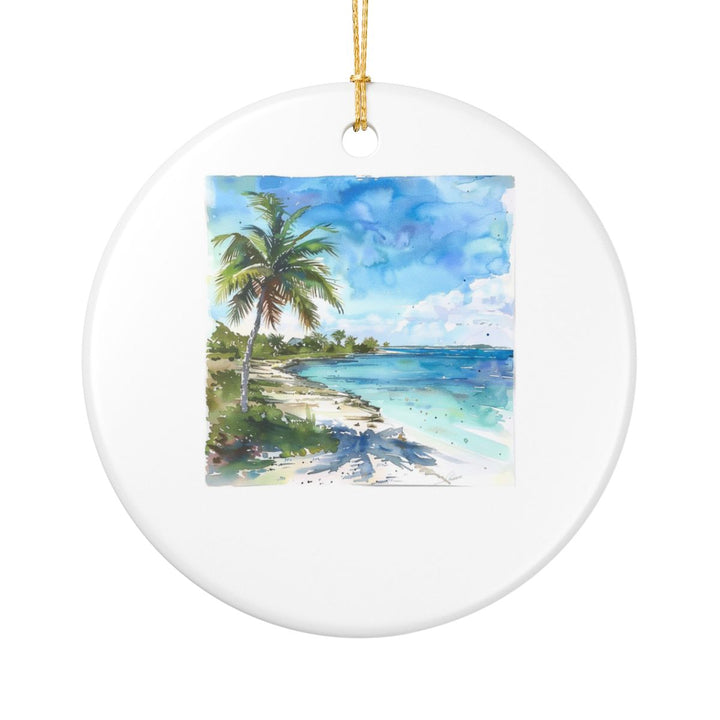 Abaco Islands Bahamas Ornament: Unique Abaco Islands Souvenir, Abaco Islands Bahamas Xmas Decor, and Authentic Abaco Islands Gift